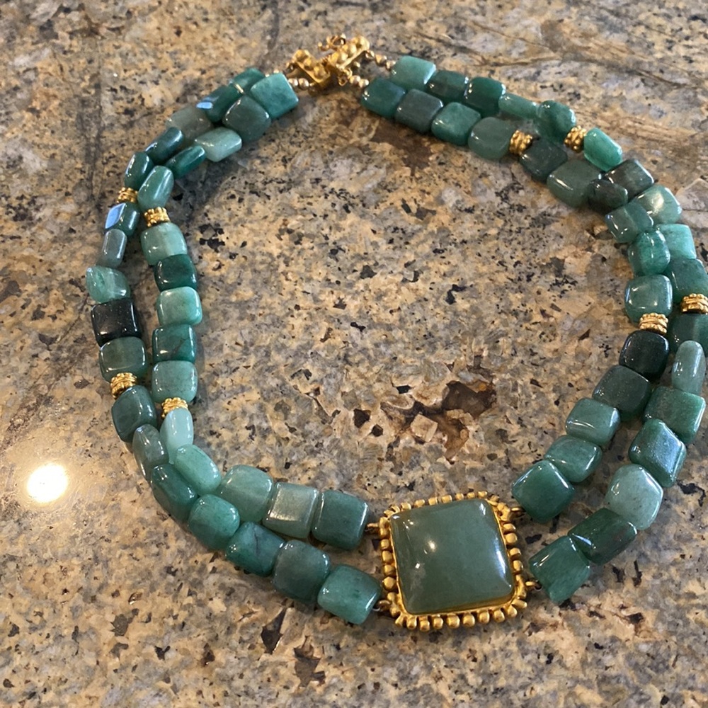 Choker statement necklace